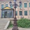 450cm European-style cast iron street light - Image 3